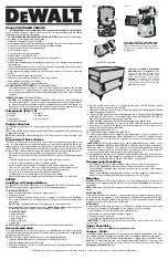Preview for 1 page of DeWalt DS350 Manual