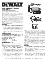 Preview for 1 page of DeWalt DS525 MOBILELOCK Instruction