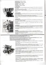 Preview for 22 page of DeWalt DW 50 Operation, Adjustments, Maintenance, Spare Parts