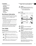 Preview for 5 page of DeWalt DW0100 User Manual