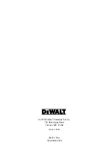 Preview for 82 page of DeWalt DW0165S User Manual