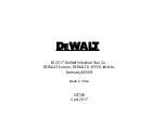 Предварительный просмотр 158 страницы DeWalt DW03050 User Manual