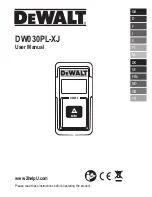 DeWalt DW030PL-XJ User Manual предпросмотр