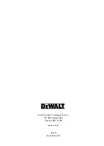 Preview for 13 page of DeWalt DW0330S User Manual