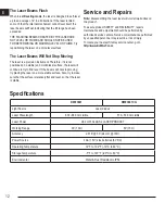 Preview for 12 page of DeWalt DW03601 User Manual