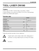 Preview for 7 page of DeWalt DW060 User Manual