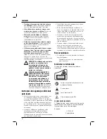 Preview for 86 page of DeWalt DW074 Instructions Manual