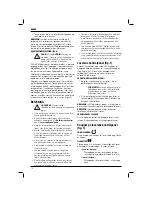 Preview for 12 page of DeWalt DW075 Instructions Manual