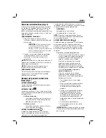 Preview for 43 page of DeWalt DW075 Instructions Manual