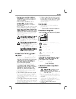 Preview for 61 page of DeWalt DW075 Instructions Manual