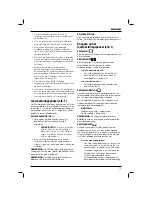 Preview for 75 page of DeWalt DW075 Instructions Manual