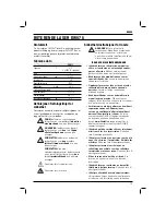 Preview for 81 page of DeWalt DW075 Instructions Manual