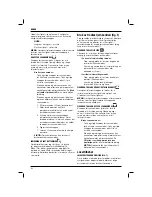 Preview for 86 page of DeWalt DW075 Instructions Manual