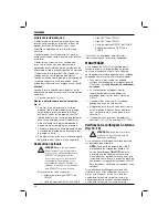 Preview for 98 page of DeWalt DW075 Instructions Manual