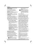 Preview for 140 page of DeWalt DW075 Instructions Manual