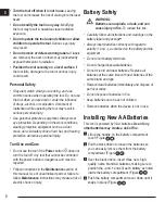 Preview for 8 page of DeWalt DW0802 Instructions Manual