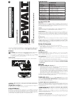 Preview for 3 page of DeWalt DW0822 Instruction Manual