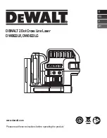 DeWalt DW0822LG Manual предпросмотр