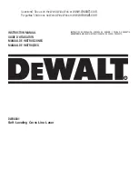 DeWalt DW08801 Instruction Manual preview