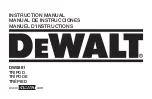 DeWalt DW0881 Instruction Manual предпросмотр