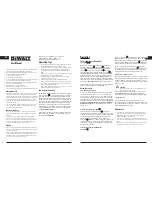 Preview for 4 page of DeWalt DW088LG LaserChalkLine Quick Start Manual