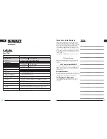 Preview for 6 page of DeWalt DW088LG LaserChalkLine Quick Start Manual