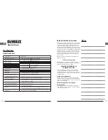 Preview for 10 page of DeWalt DW088LG LaserChalkLine Quick Start Manual