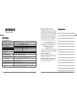 Preview for 18 page of DeWalt DW088LG LaserChalkLine Quick Start Manual