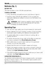 Preview for 16 page of DeWalt DW089CG-KR Manual