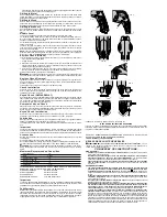 Предварительный просмотр 2 страницы DeWalt DW101 Instruction Manual