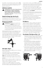 Предварительный просмотр 7 страницы DeWalt DW130V-AR Instruction Manual