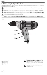 Предварительный просмотр 16 страницы DeWalt DW130V-AR Instruction Manual