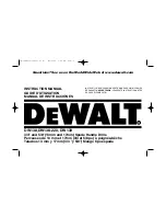 Предварительный просмотр 2 страницы DeWalt DW138 Instruction Manual