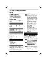 Preview for 12 page of DeWalt DW152 Original Instructions Manual