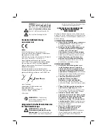 Preview for 13 page of DeWalt DW152 Original Instructions Manual