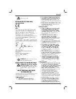 Preview for 21 page of DeWalt DW152 Original Instructions Manual