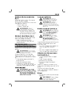 Preview for 41 page of DeWalt DW152 Original Instructions Manual