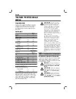 Preview for 44 page of DeWalt DW152 Original Instructions Manual