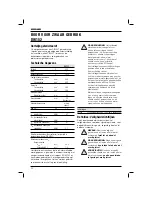 Preview for 52 page of DeWalt DW152 Original Instructions Manual