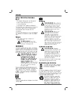 Preview for 58 page of DeWalt DW152 Original Instructions Manual