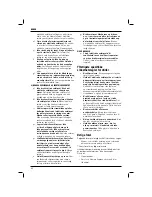 Preview for 62 page of DeWalt DW152 Original Instructions Manual