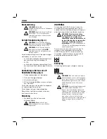 Preview for 88 page of DeWalt DW152 Original Instructions Manual