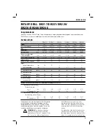 Preview for 21 page of DeWalt DW217 Original Instructions Manual