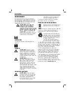 Preview for 34 page of DeWalt DW217 Original Instructions Manual