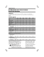 Preview for 52 page of DeWalt DW217 Original Instructions Manual