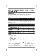 Preview for 97 page of DeWalt DW217 Original Instructions Manual