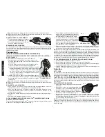 Предварительный просмотр 8 страницы DeWalt DW251 Instruction Manual