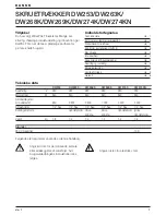 Preview for 6 page of DeWalt DW253 User Manual