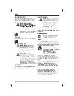 Preview for 12 page of DeWalt DW263 Original Instructions Manual