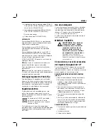 Preview for 35 page of DeWalt DW263 Original Instructions Manual